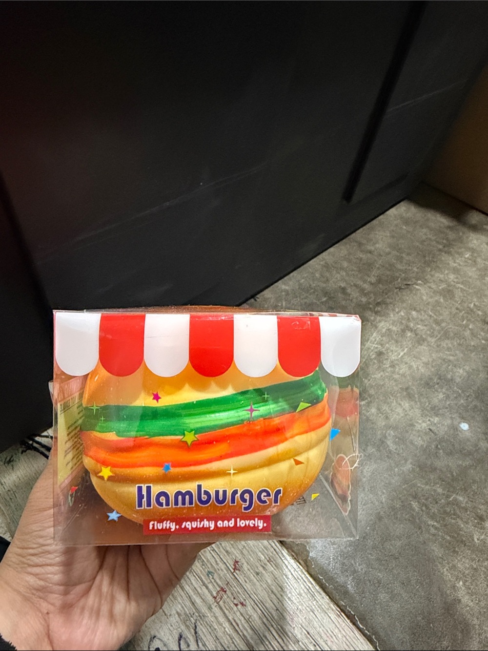 Hamburger Squishy Toy by  - Multicolor